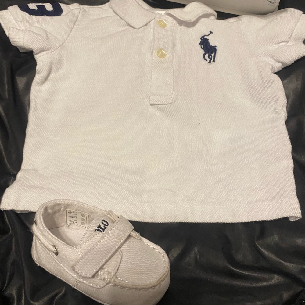 Polo Ralph lauren shirt and shoes